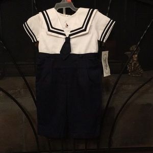 9mo sailor one piece suit boutique quality